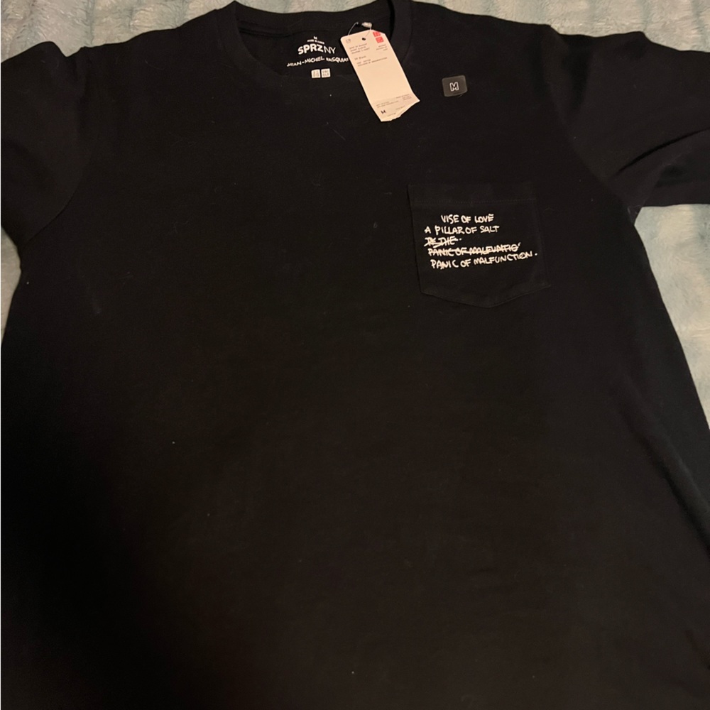 Brand new - Never worn- Tags attached - Uniqlo Basquiat black t-shirt! Women's M